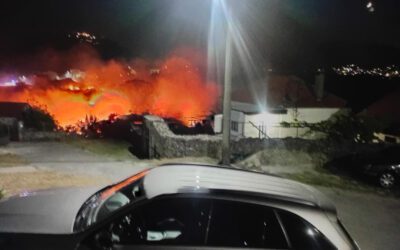 Gori iznad goričkog Studenca, vatra prijeti kućama